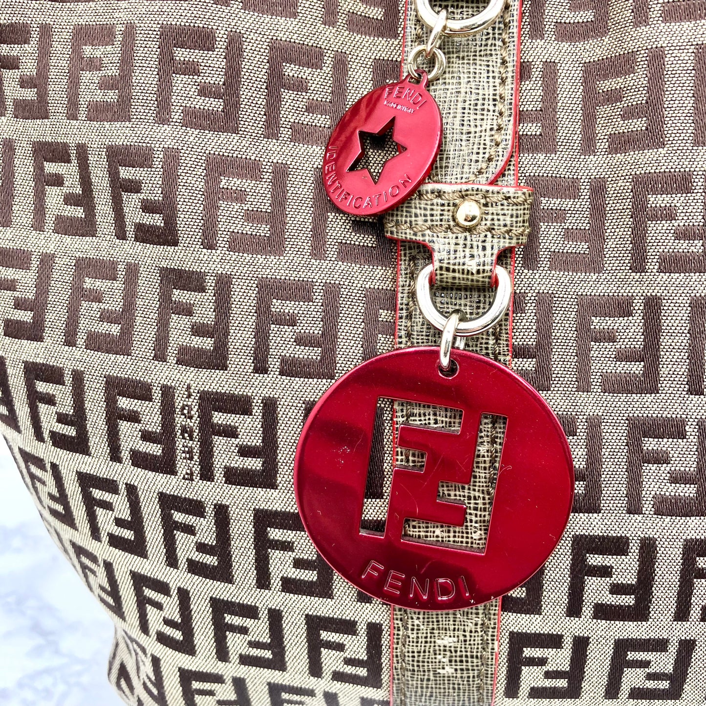 FENDI Zucchino Tote Bag