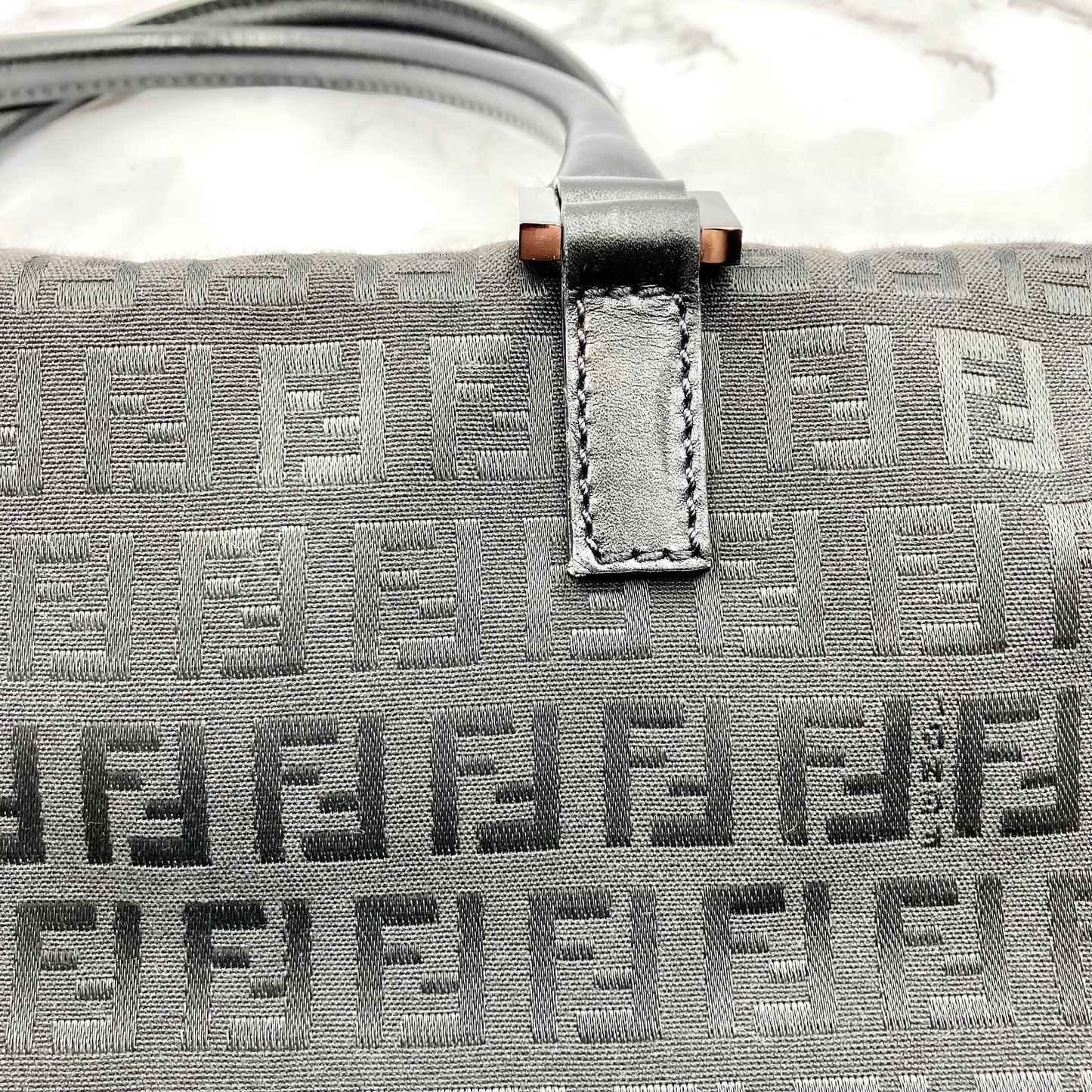 FENDI Zucchino Tote Bag