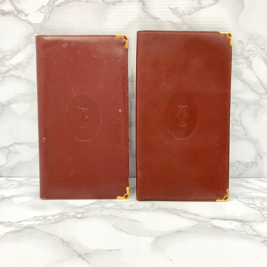 Cartier 2 long wallets