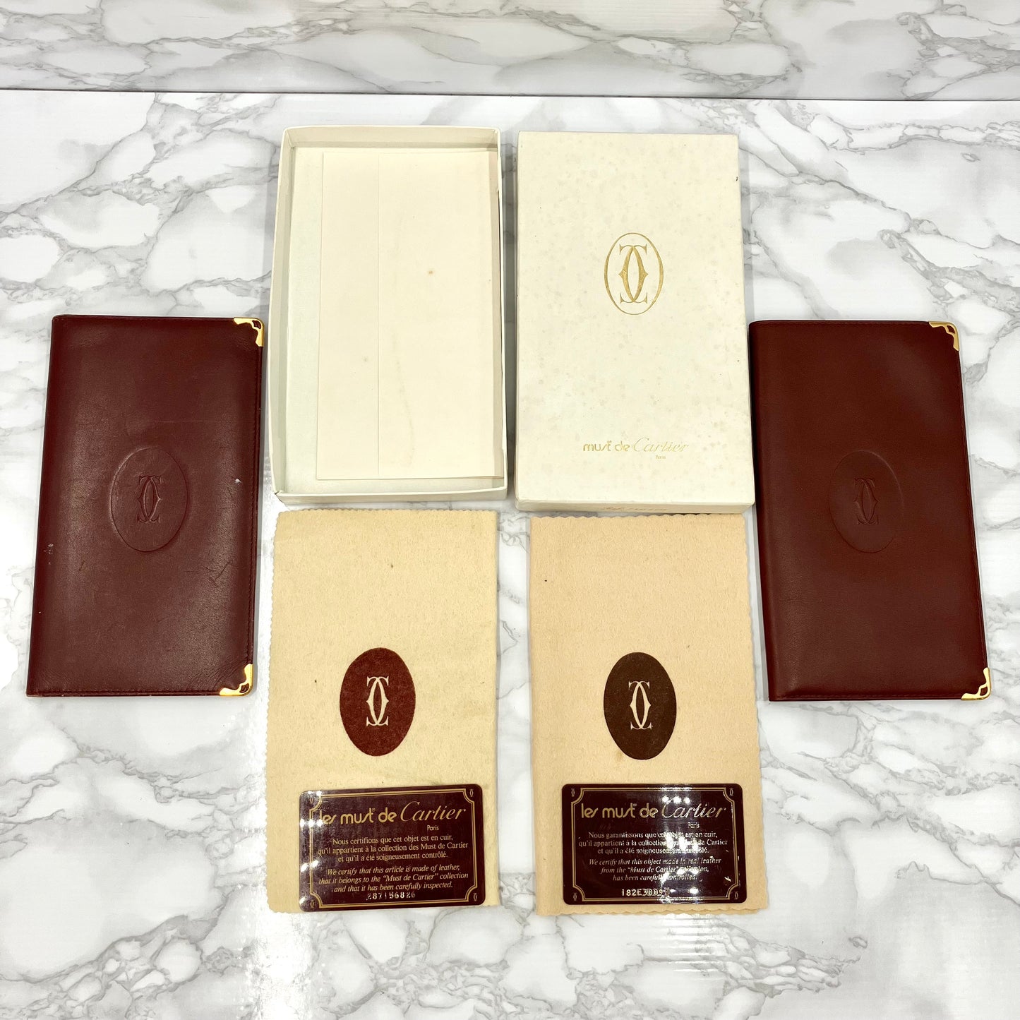 Cartier 2 long wallets