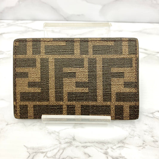 FENDI zucca card case