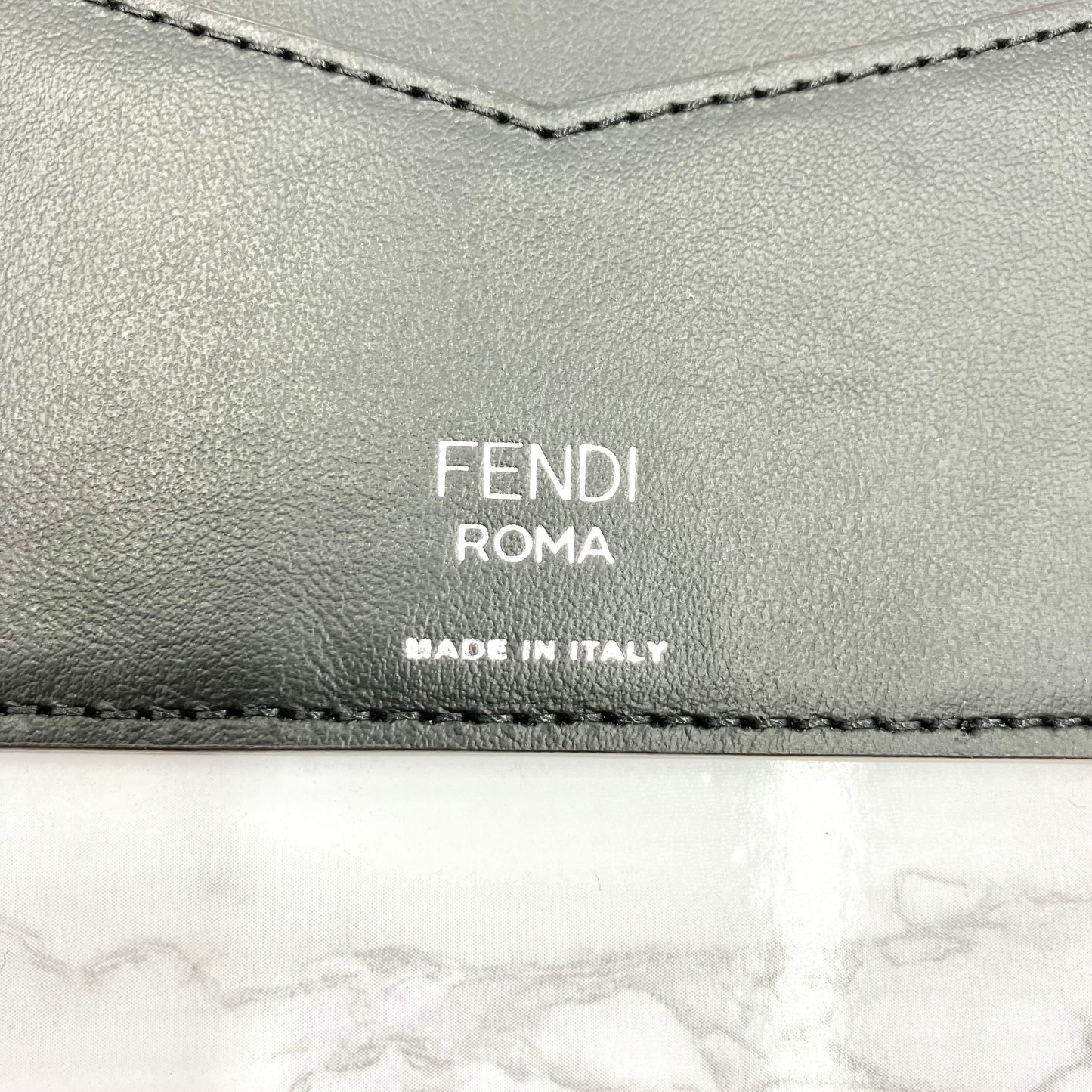 FENDI zucca card case