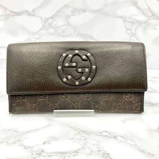 GUCCI Interlocking long wallet