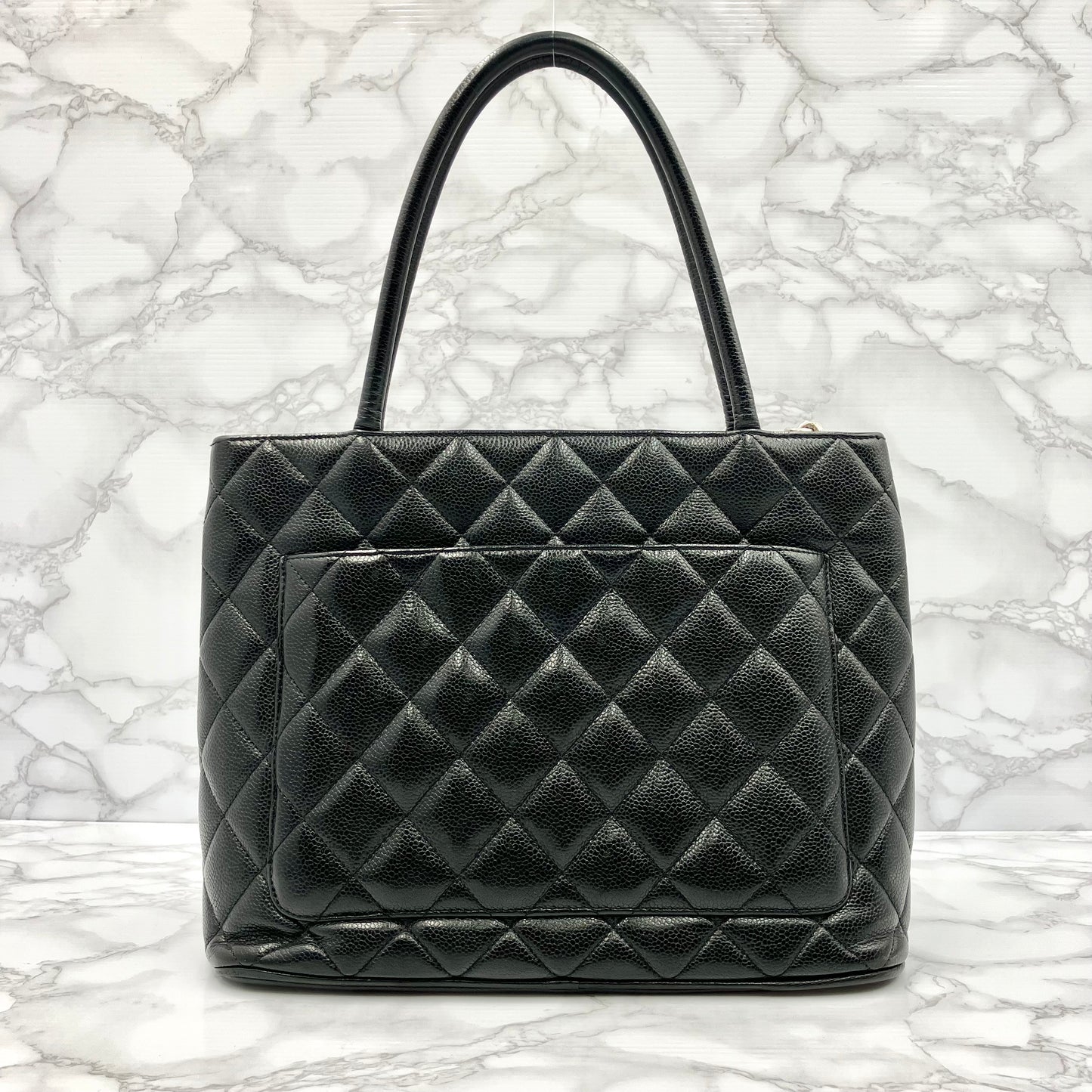 CHANEL Medallion Matrasse tote bag