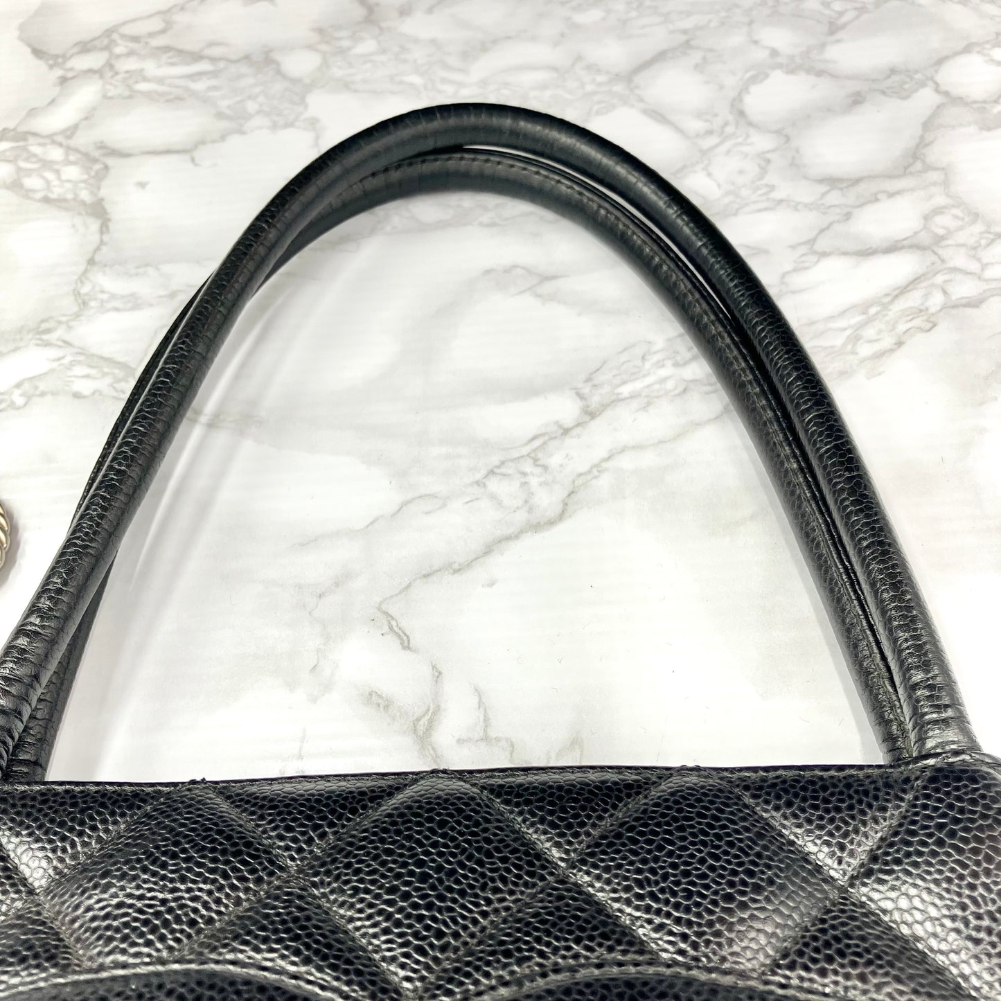 CHANEL Medallion Matrasse tote bag