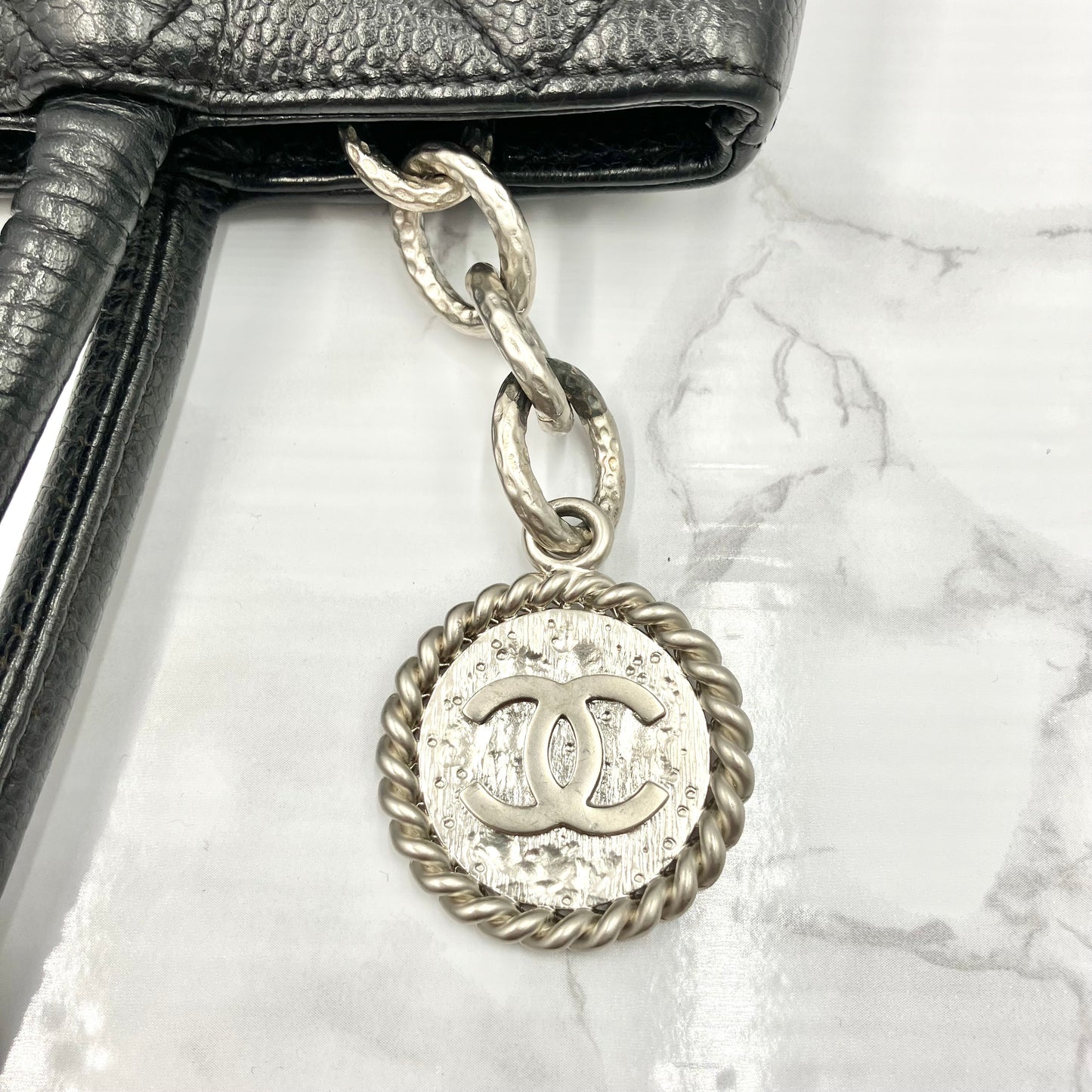 CHANEL Medallion Matrasse tote bag