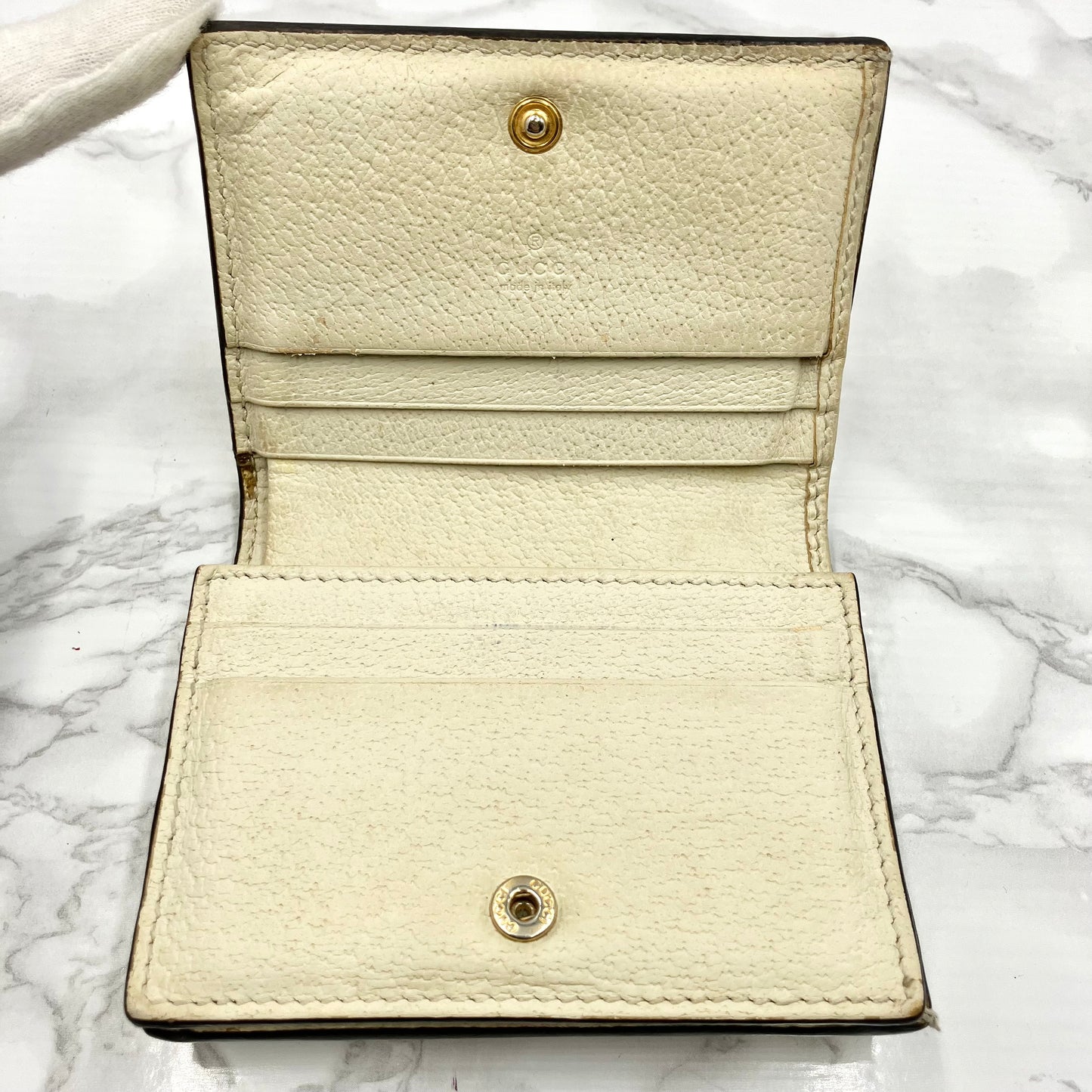 GUCCI Sherry Line Mini Wallet