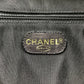 CHANEL Caviar skin triple coco chain tote bag