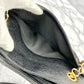 CHANEL Caviar skin triple coco chain tote bag