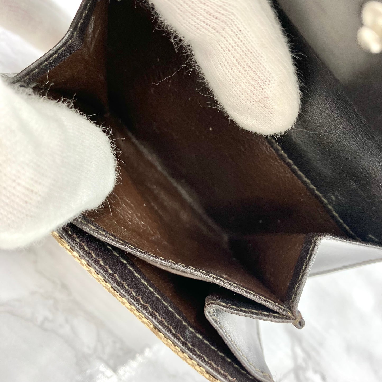 GUCCI Sherry Line Mini Wallet