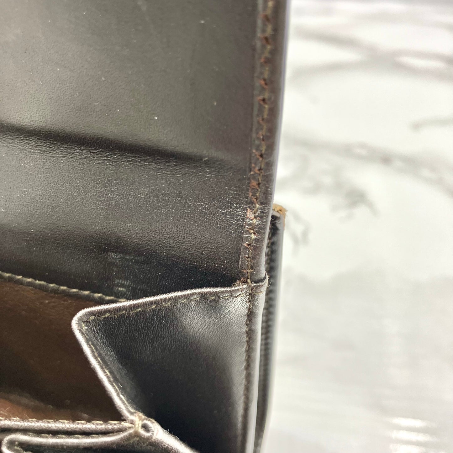 GUCCI Sherry Line Mini Wallet