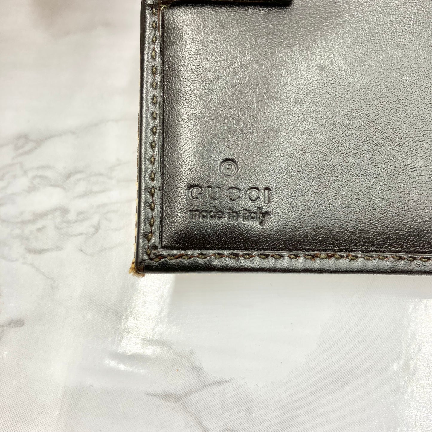 GUCCI Sherry Line Mini Wallet