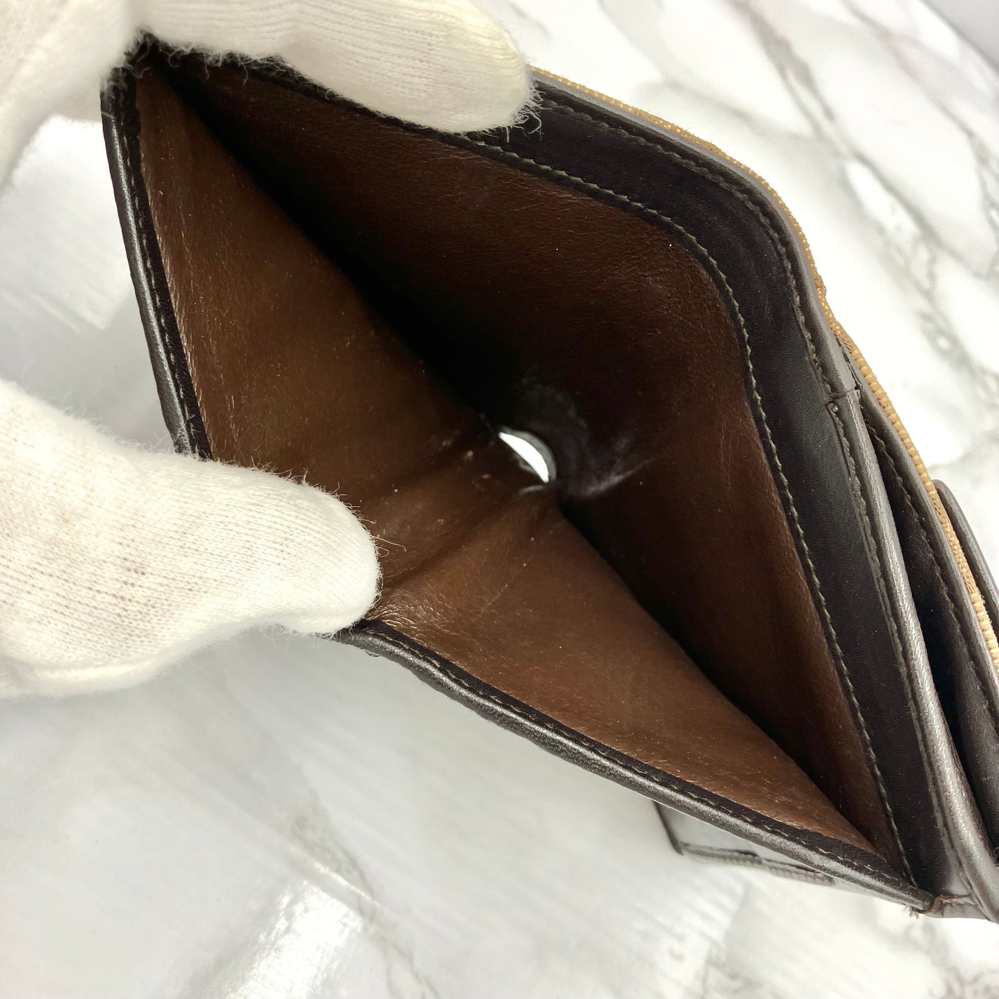 GUCCI Sherry Line Mini Wallet