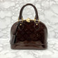 LOUIS VUITTON Alma BB vernis