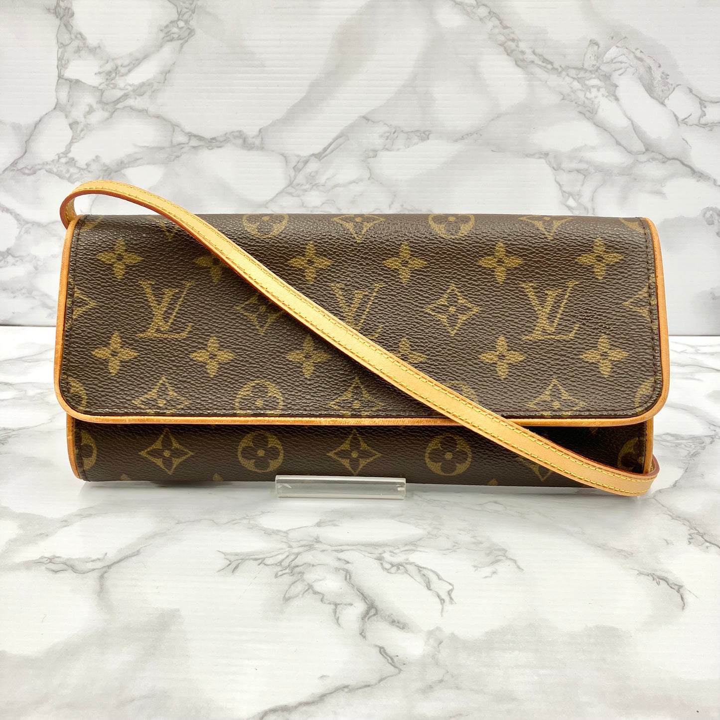 LOUIS VUITTON Monogram Pochette Twin GM
