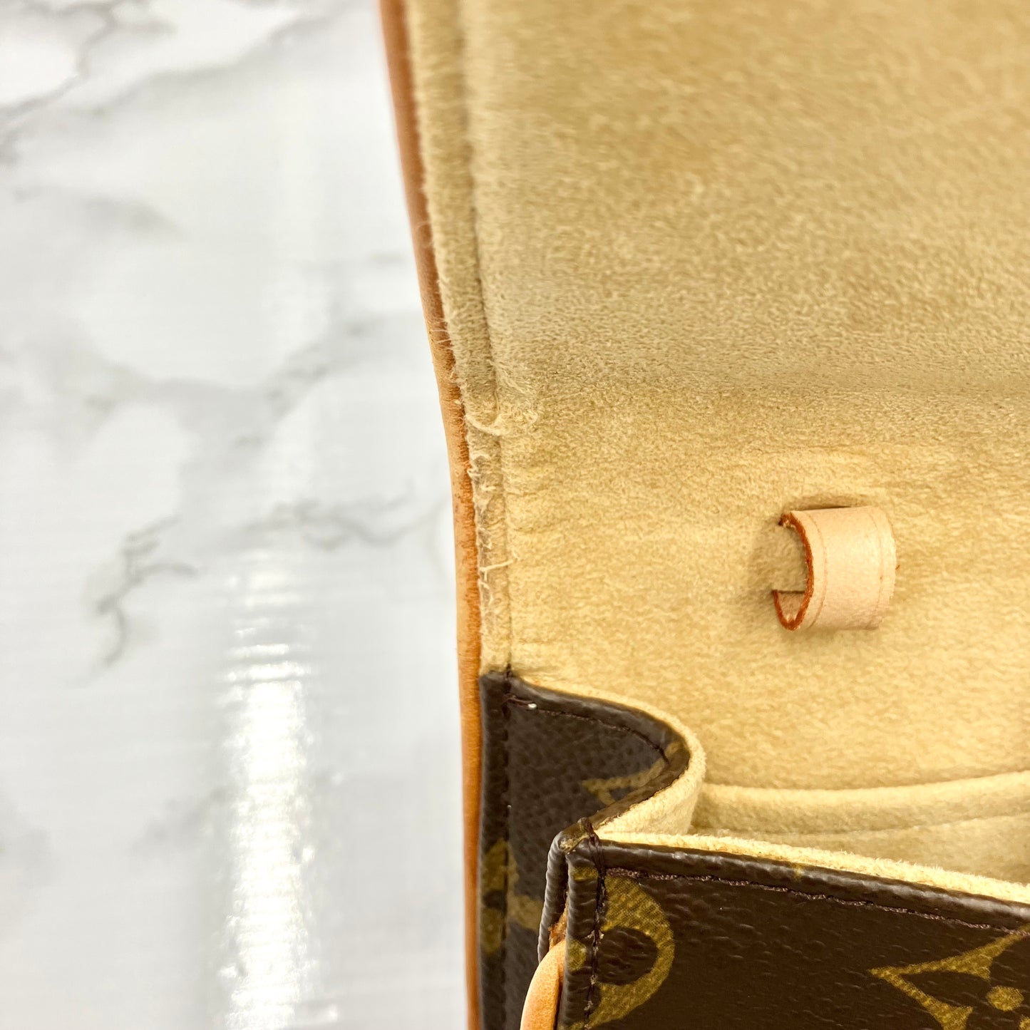 LOUIS VUITTON Monogram Pochette Twin GM