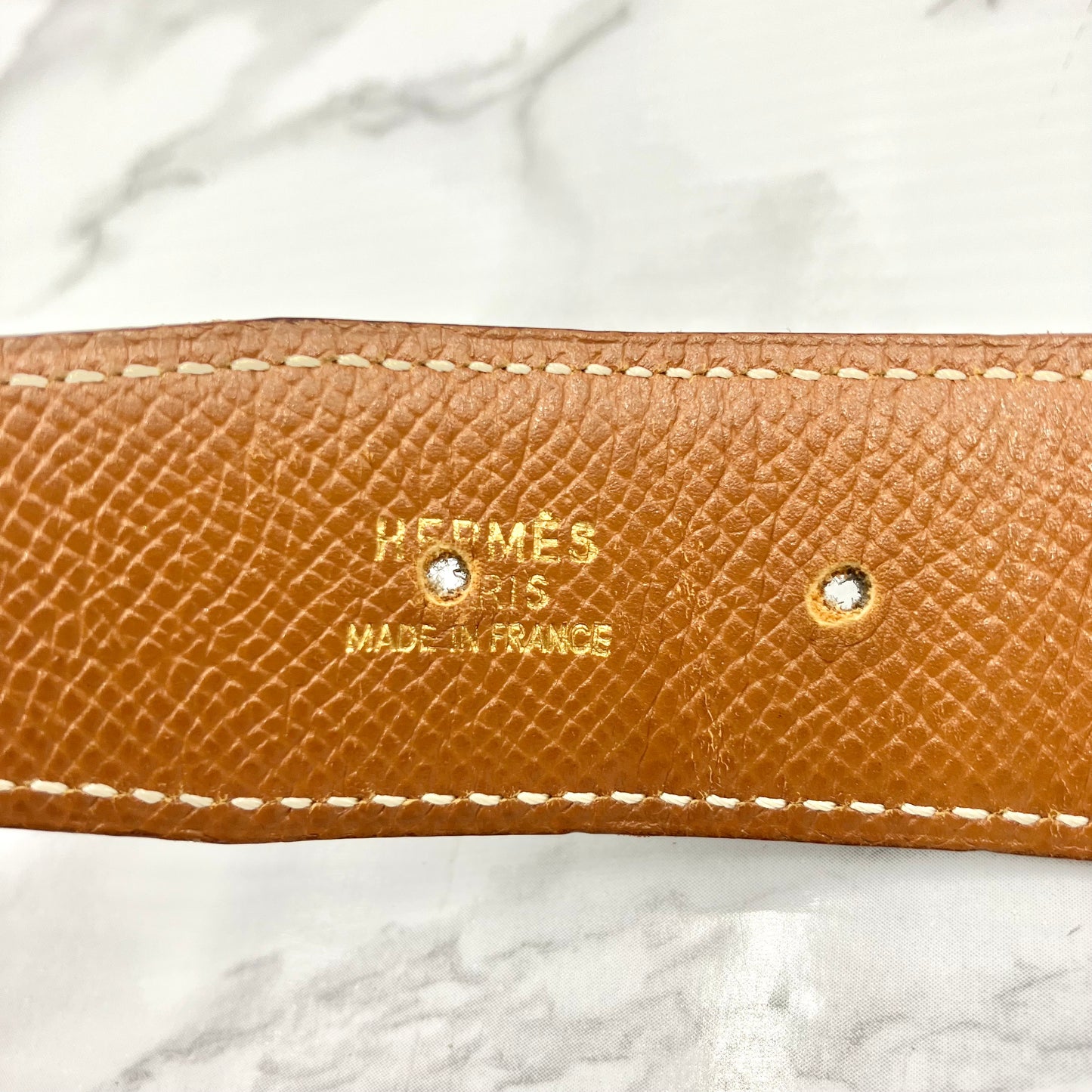 HERMES H belt