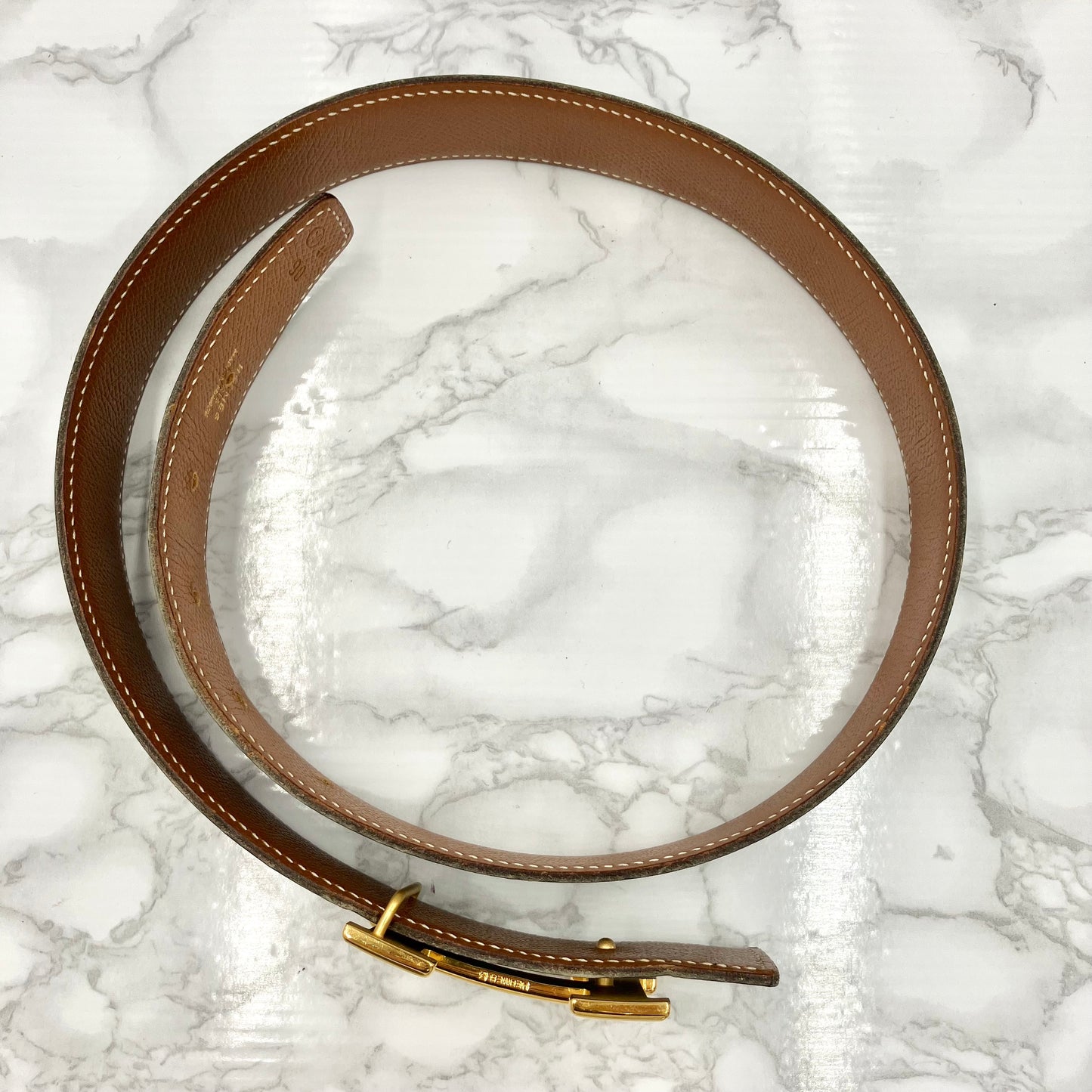 HERMES H belt