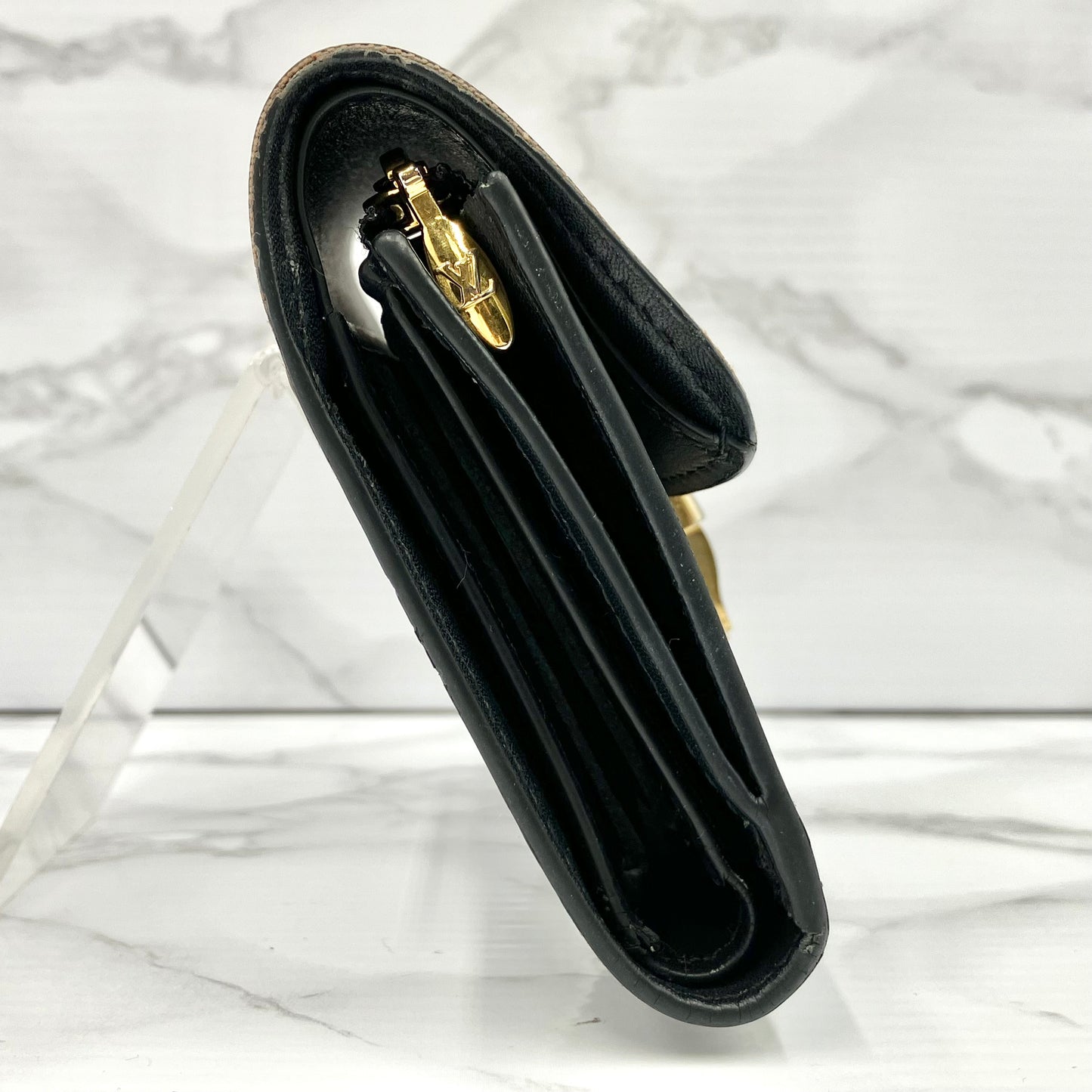 LOUIS VUITTON Monogram Cherrywood Wallet