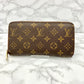 LOUIS VUITTON Monogram zippy