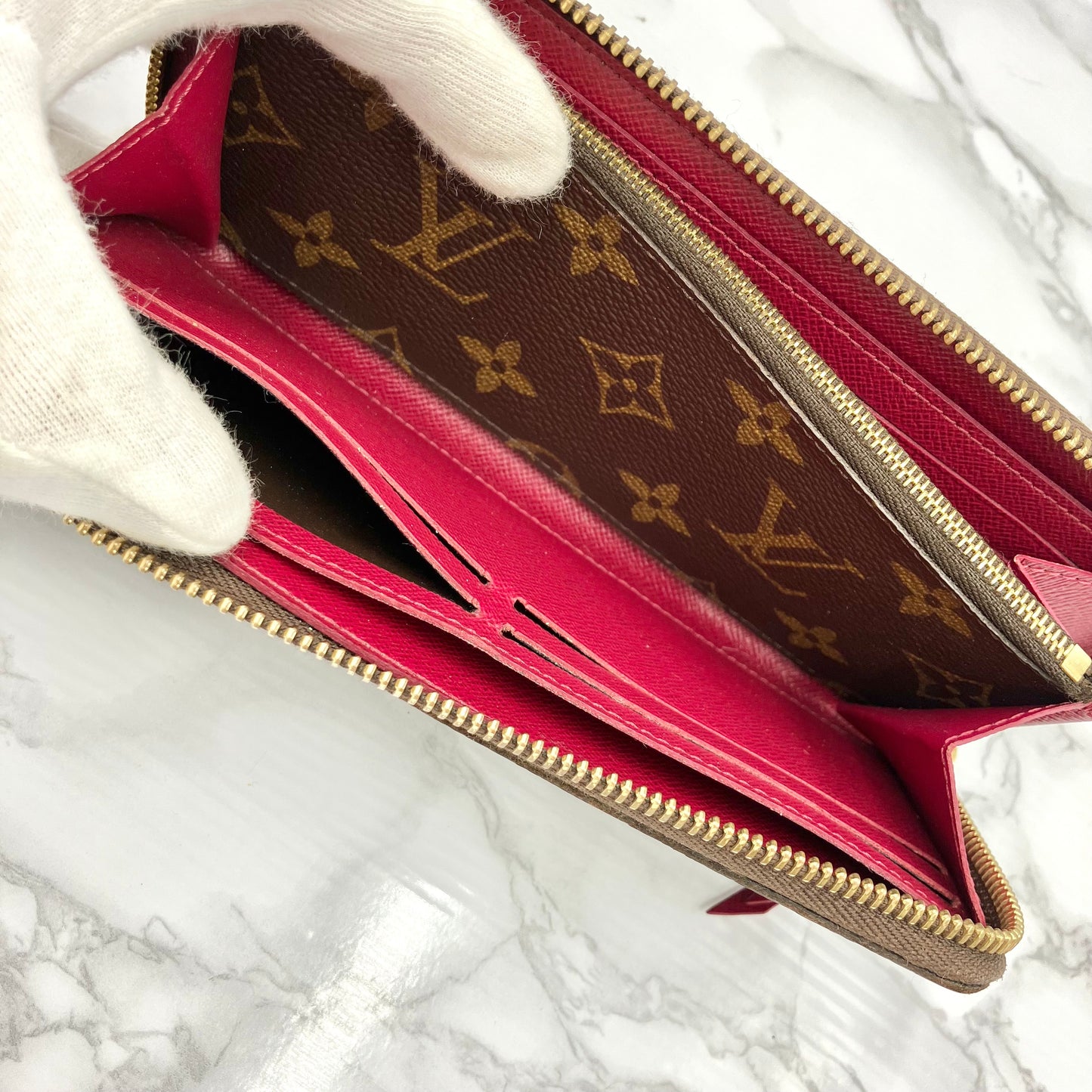 LOUIS VUITTON Monogram Clemence