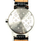 LOUIS VUITTON Tambour Watch Monogram Silver Black quartz