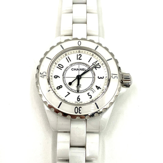 CHANEL J12 White Ceramic Stainless Watch quartz