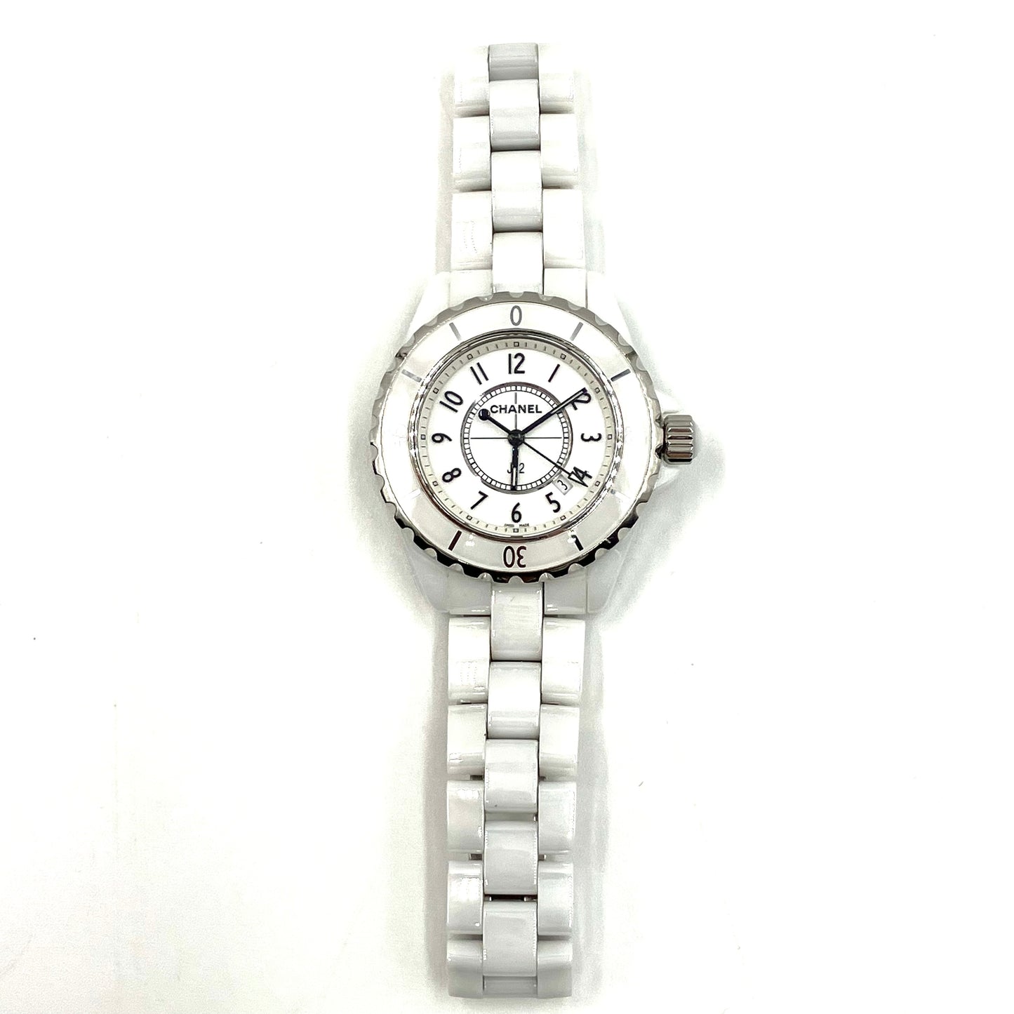 CHANEL J12 White Ceramic Stainless Watch quartz