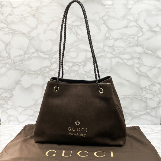 GUCCI Nubag leather tote bag