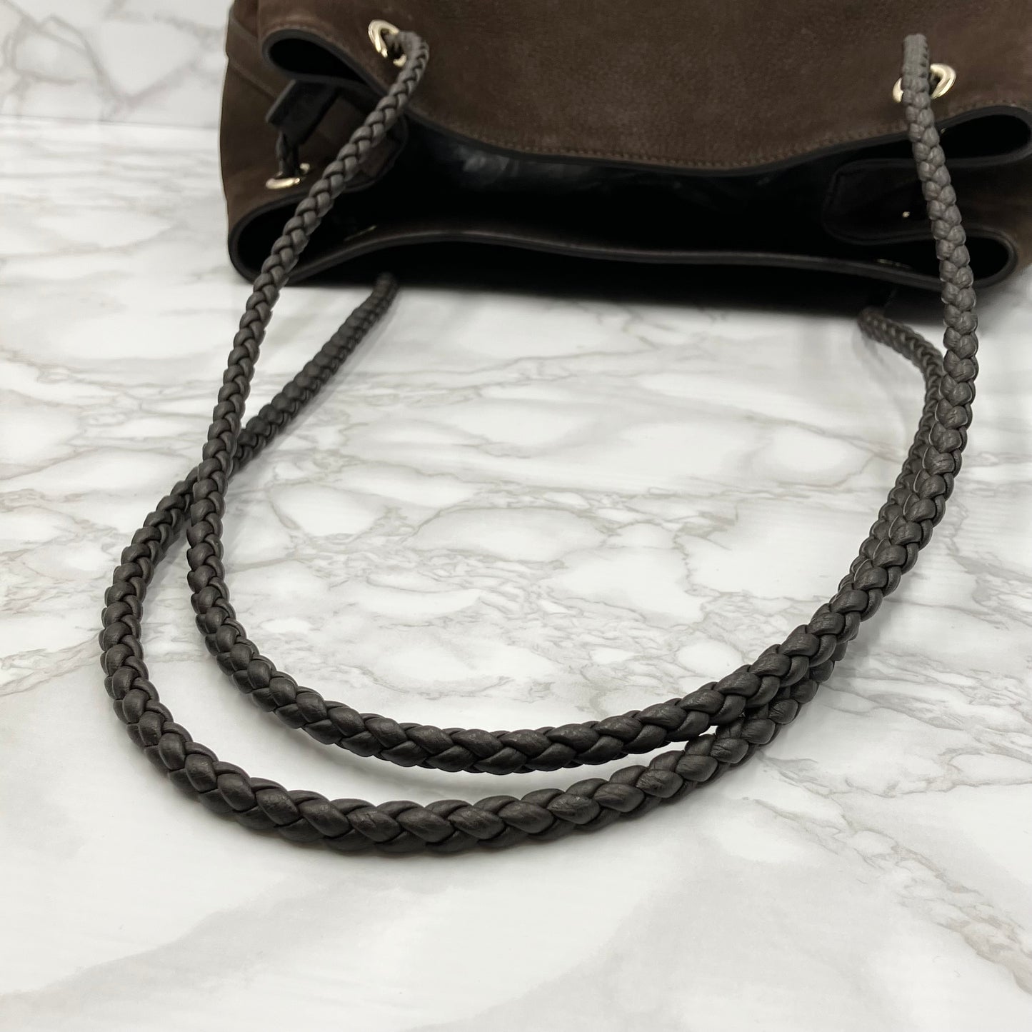 GUCCI Nubag leather tote bag