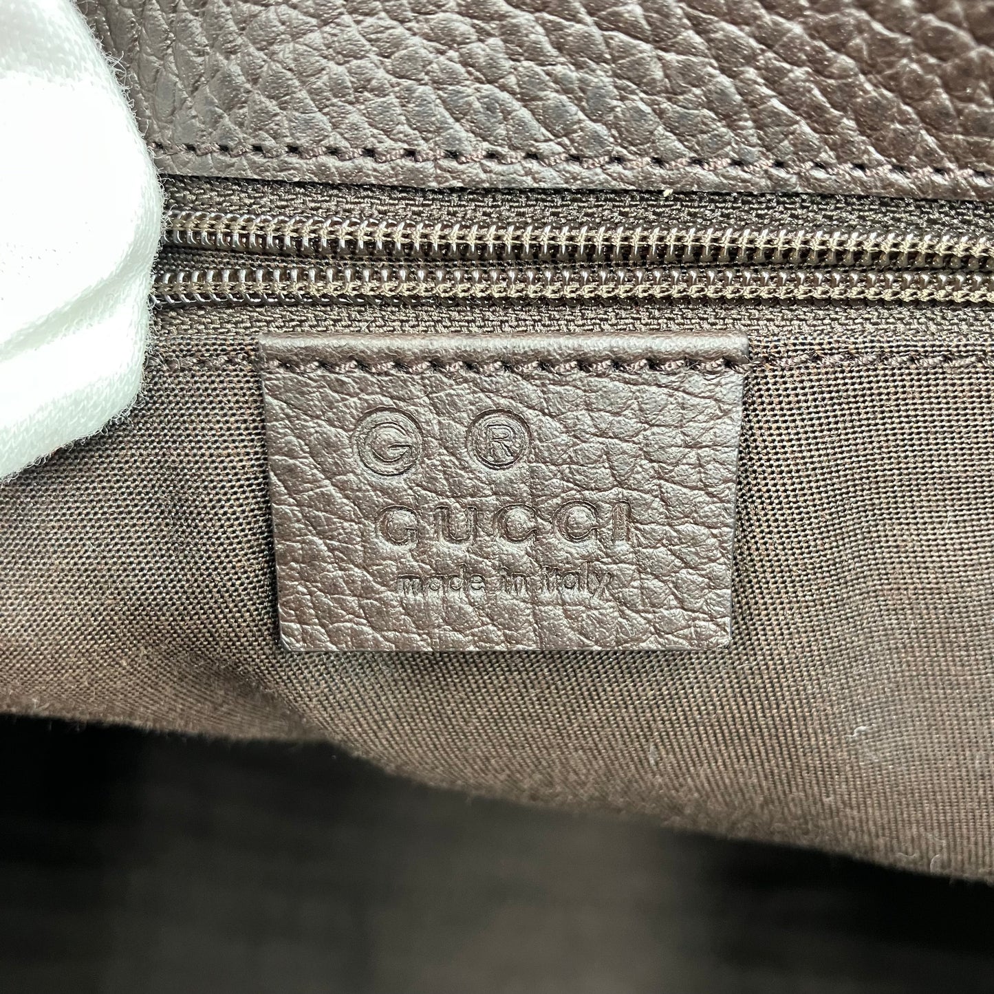 GUCCI Nubag leather tote bag