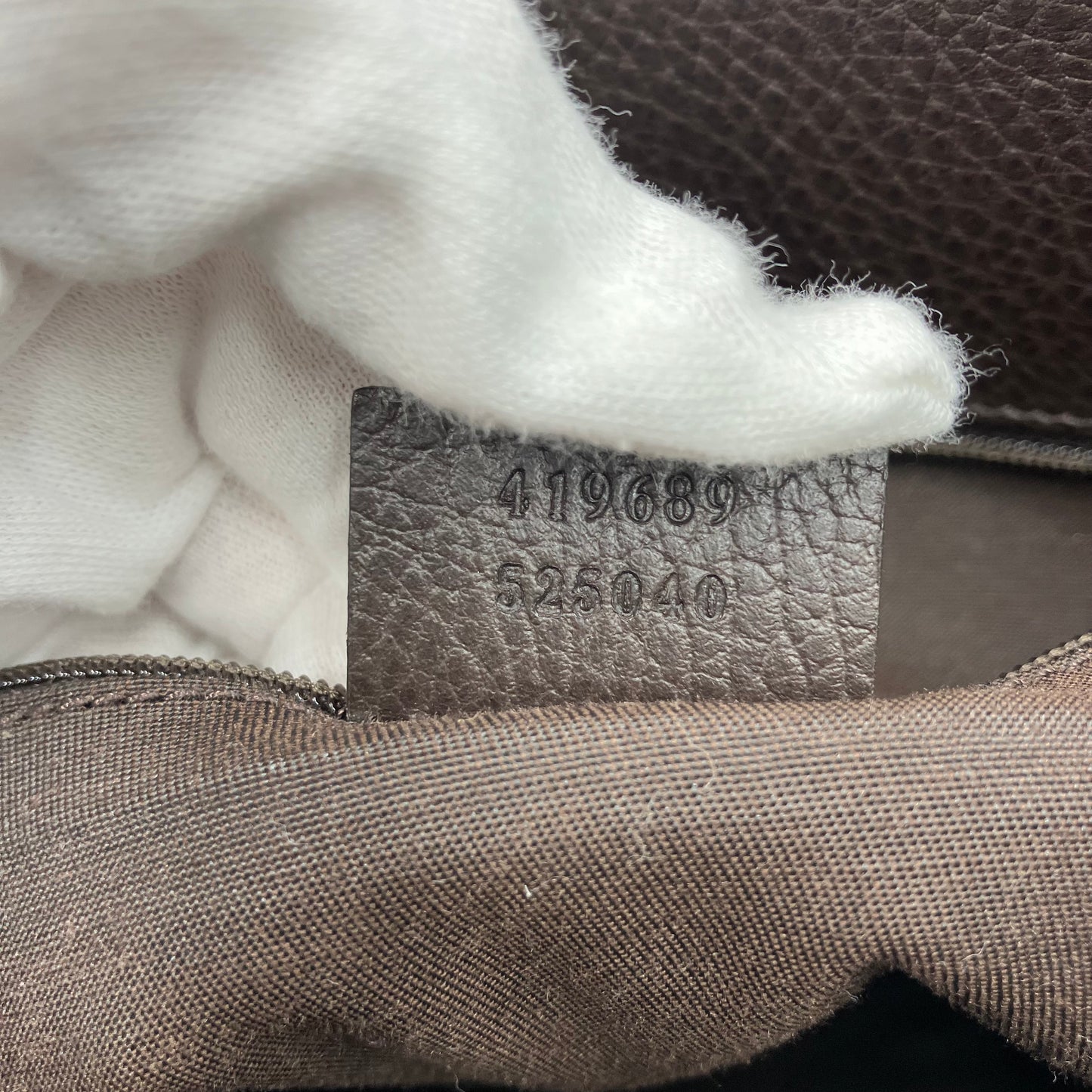 GUCCI Nubag leather tote bag