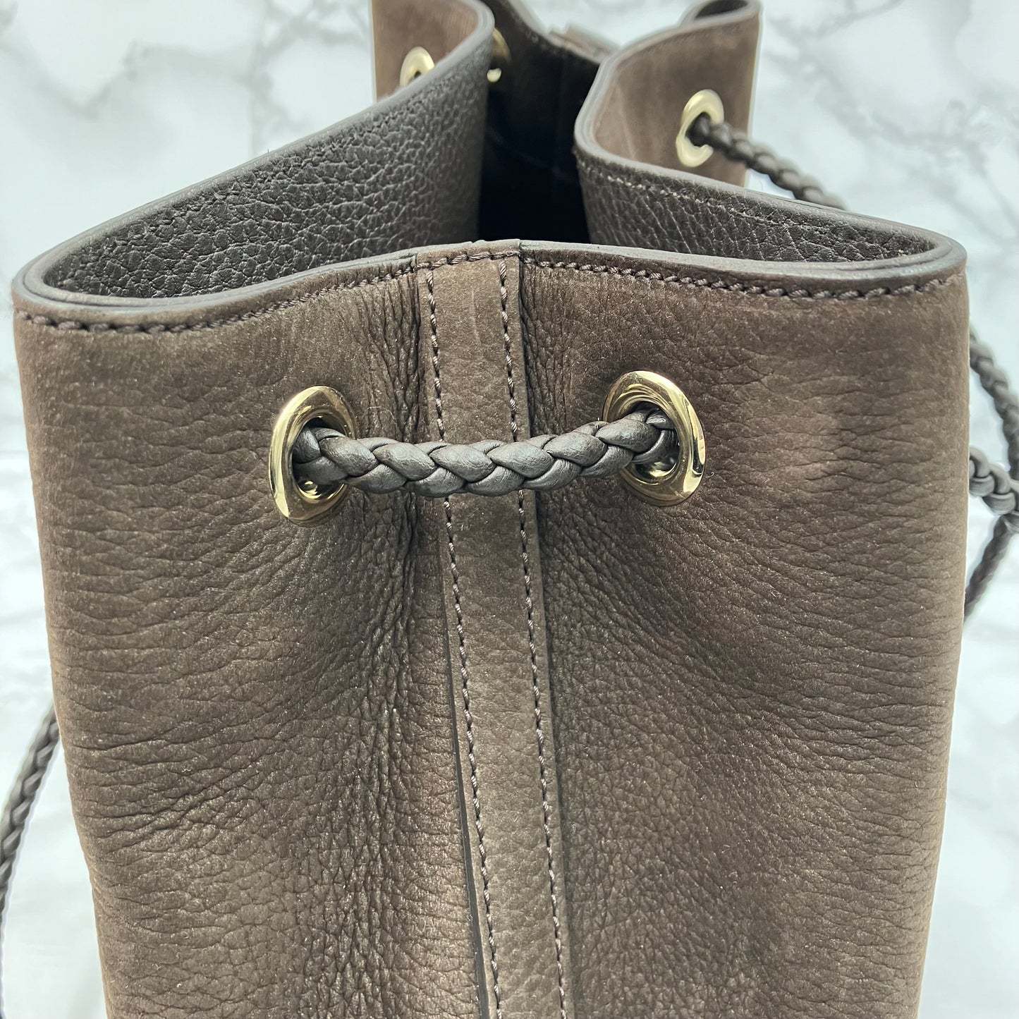 GUCCI Nubag leather tote bag