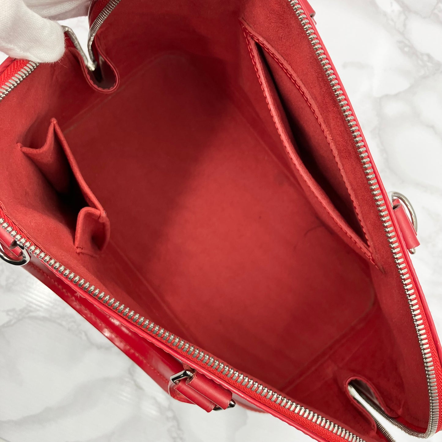 LOUIS VUITTON Epi Alma PM Handbag