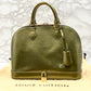 LOUIS VUITTON Vernis Alma handbag