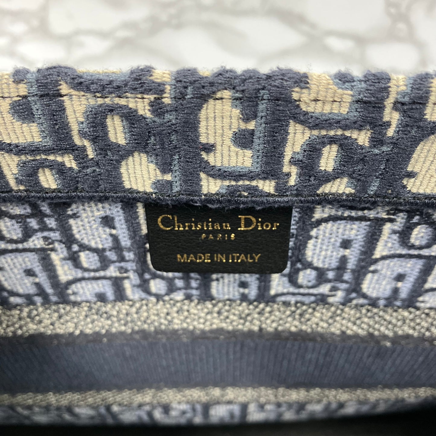 Christian Dior Trotter book tote handbag