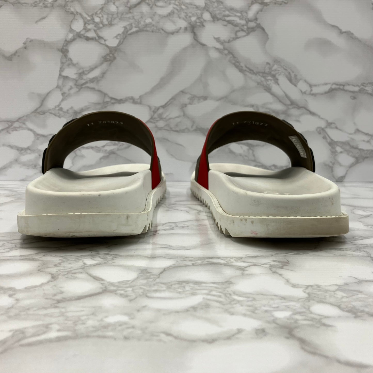 FENDI Zucca Sandals size 11