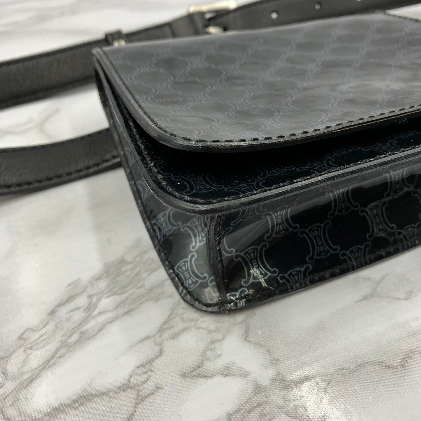 CELINE Macadam Waist Bag