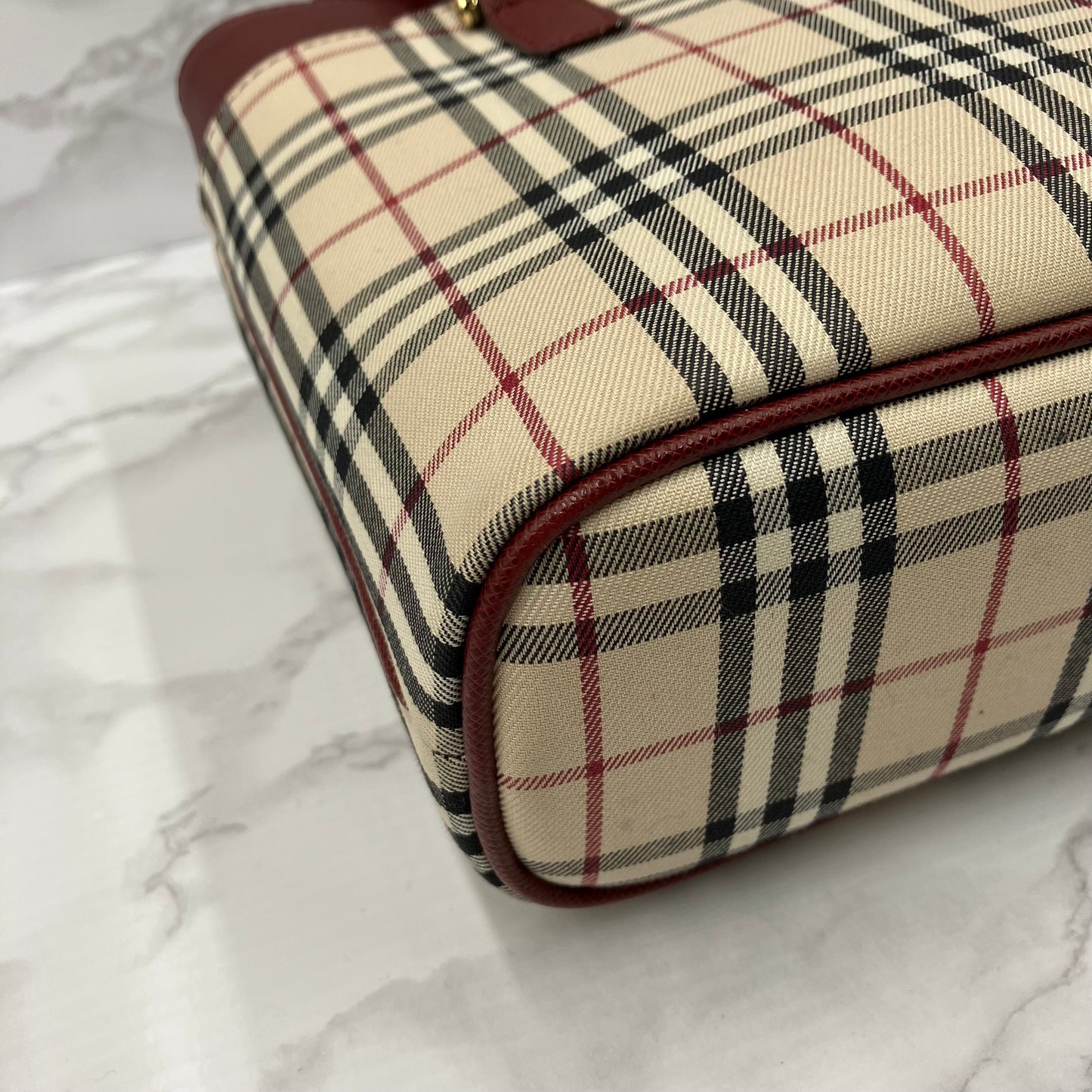 BURBERRY Nova Check Handbag