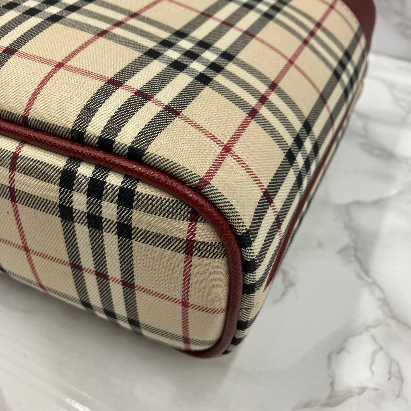 BURBERRY Nova Check Handbag