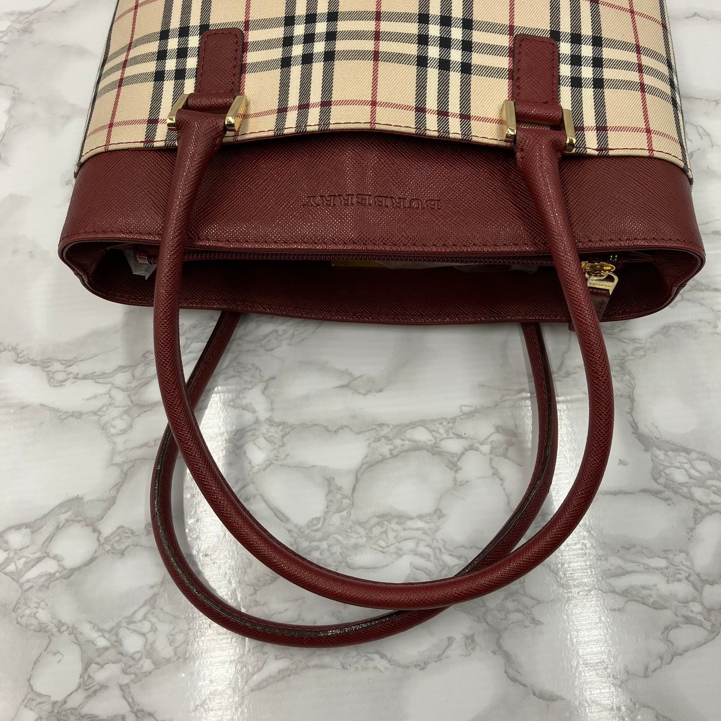 BURBERRY Nova Check Handbag