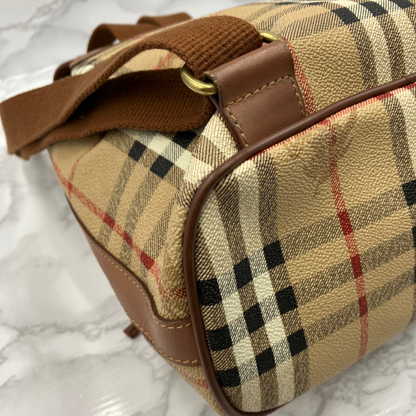 BURBERRY Nova Check Backpack