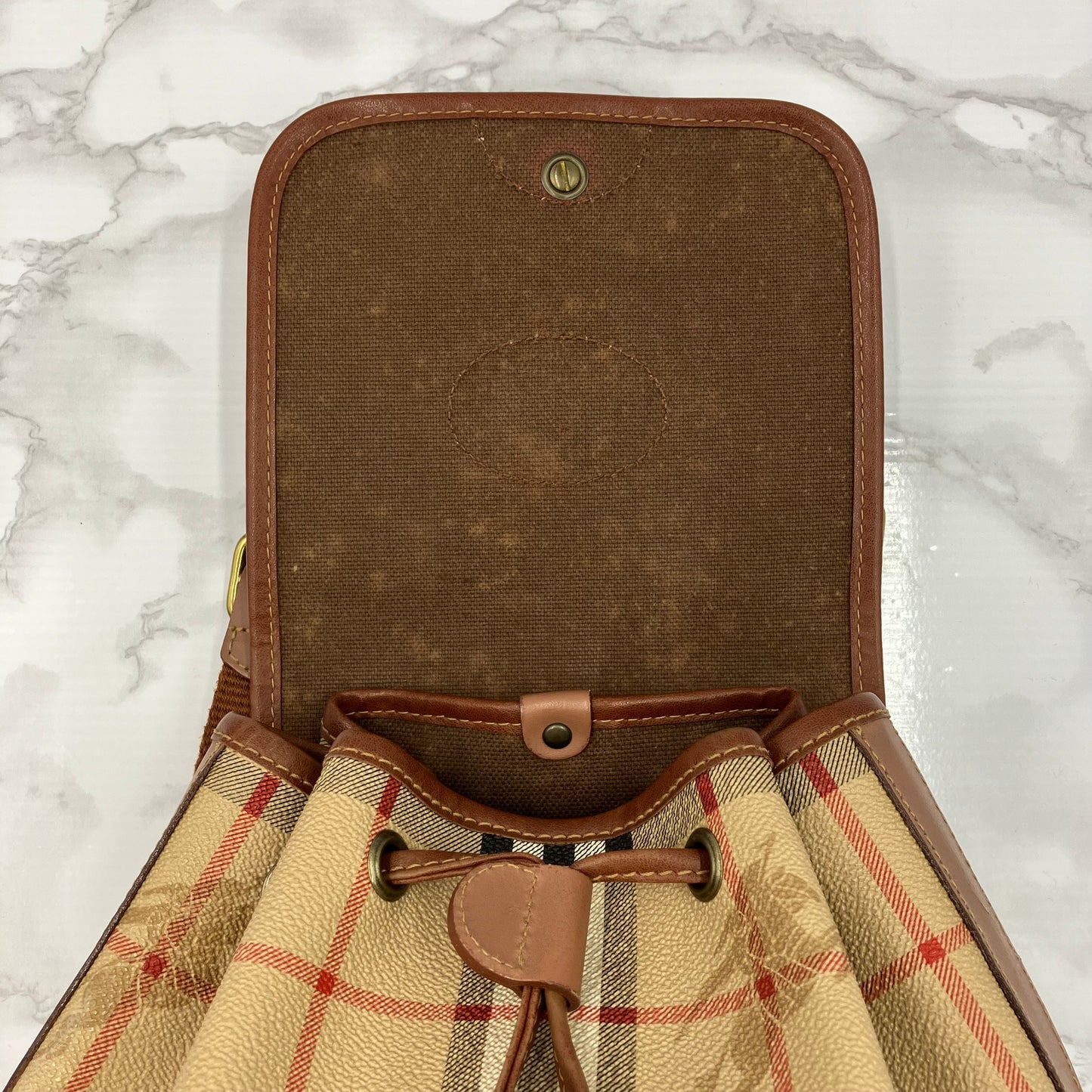 BURBERRY Nova Check Backpack