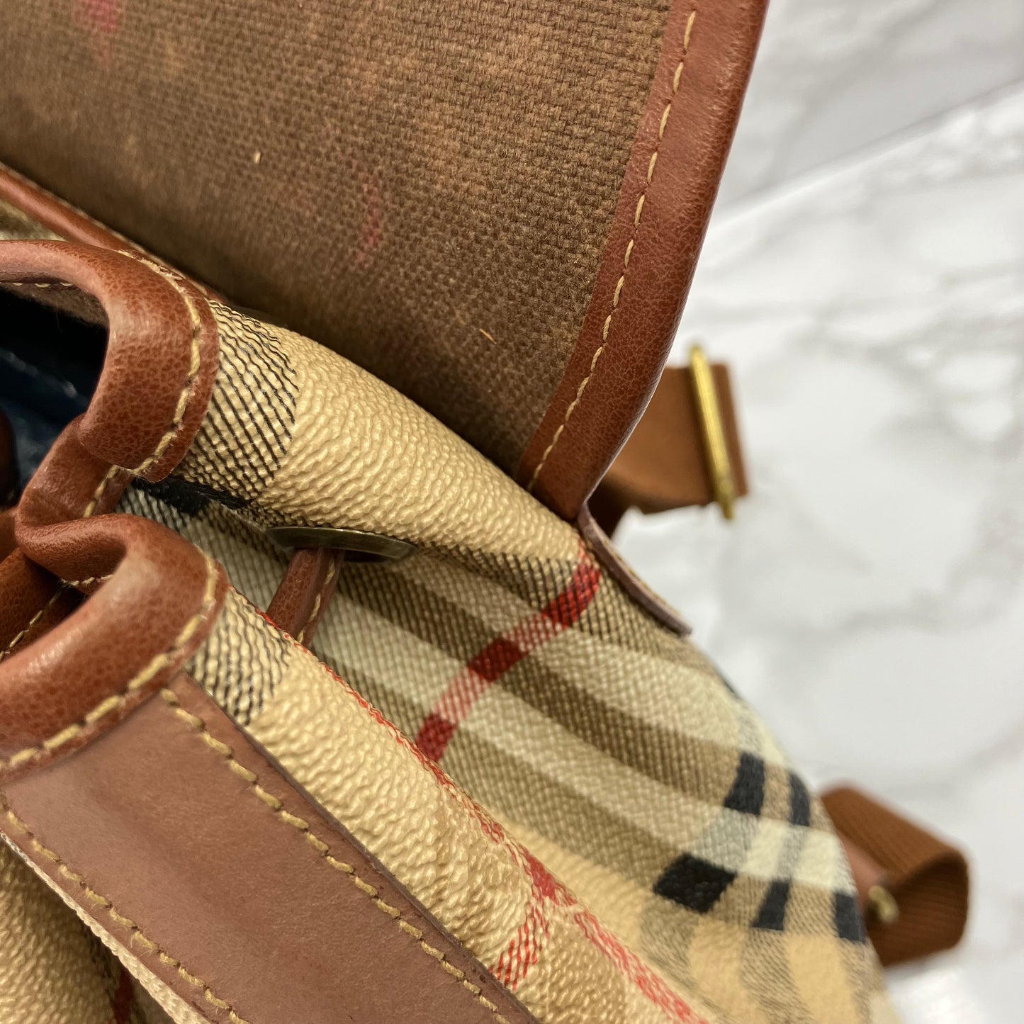 BURBERRY Nova Check Backpack