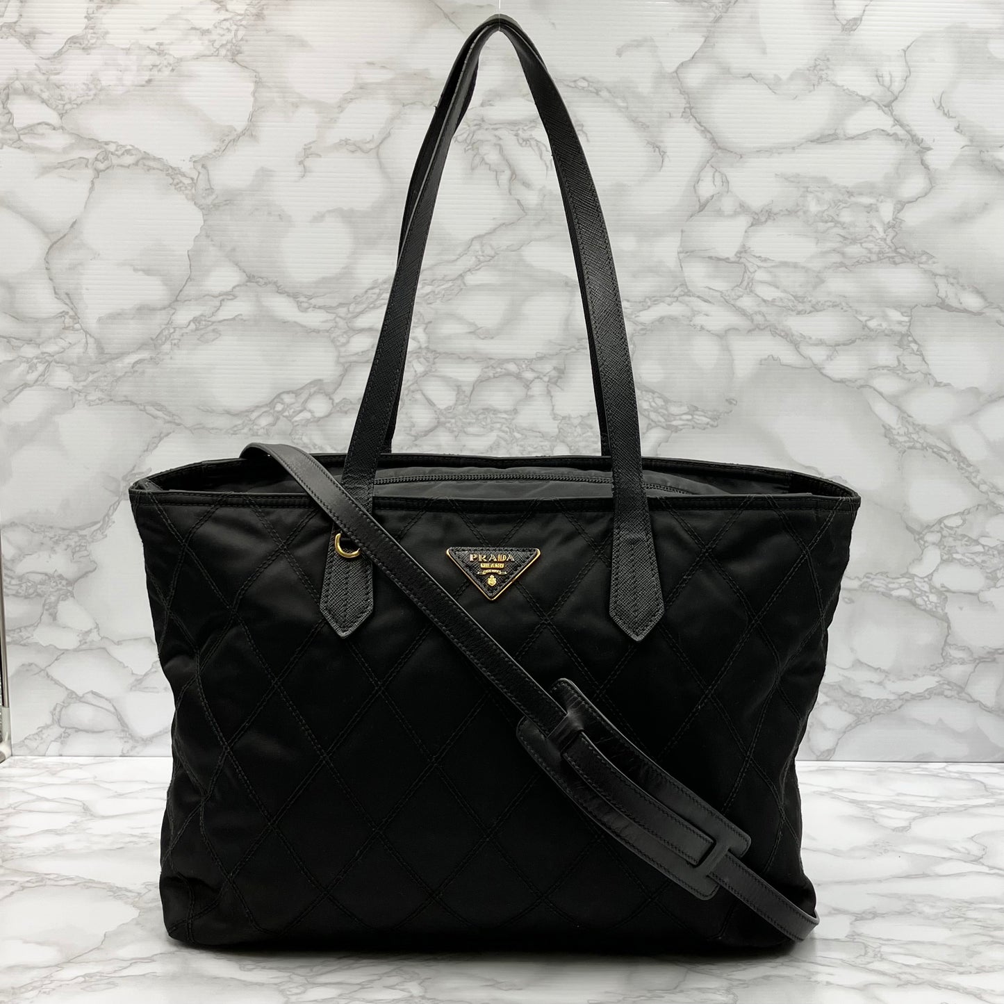 PRADA nylon 2way tote bag