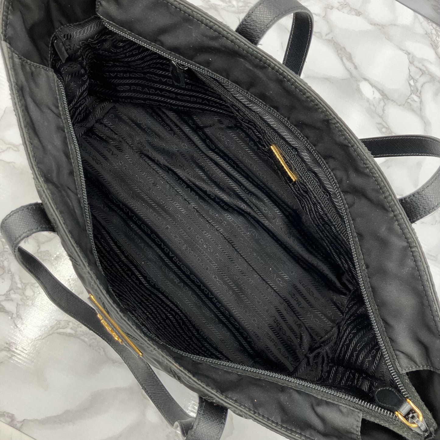 PRADA nylon 2way tote bag