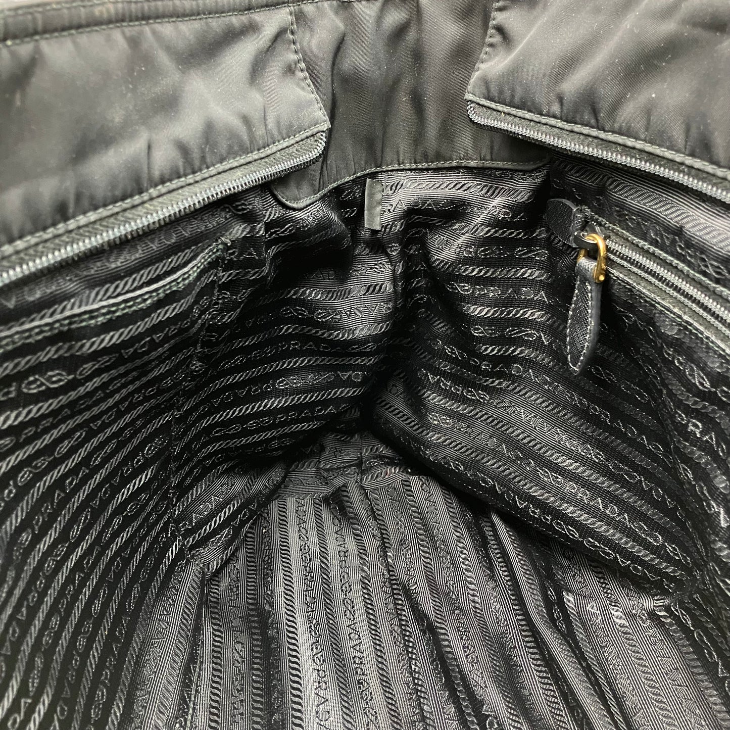 PRADA nylon 2way tote bag