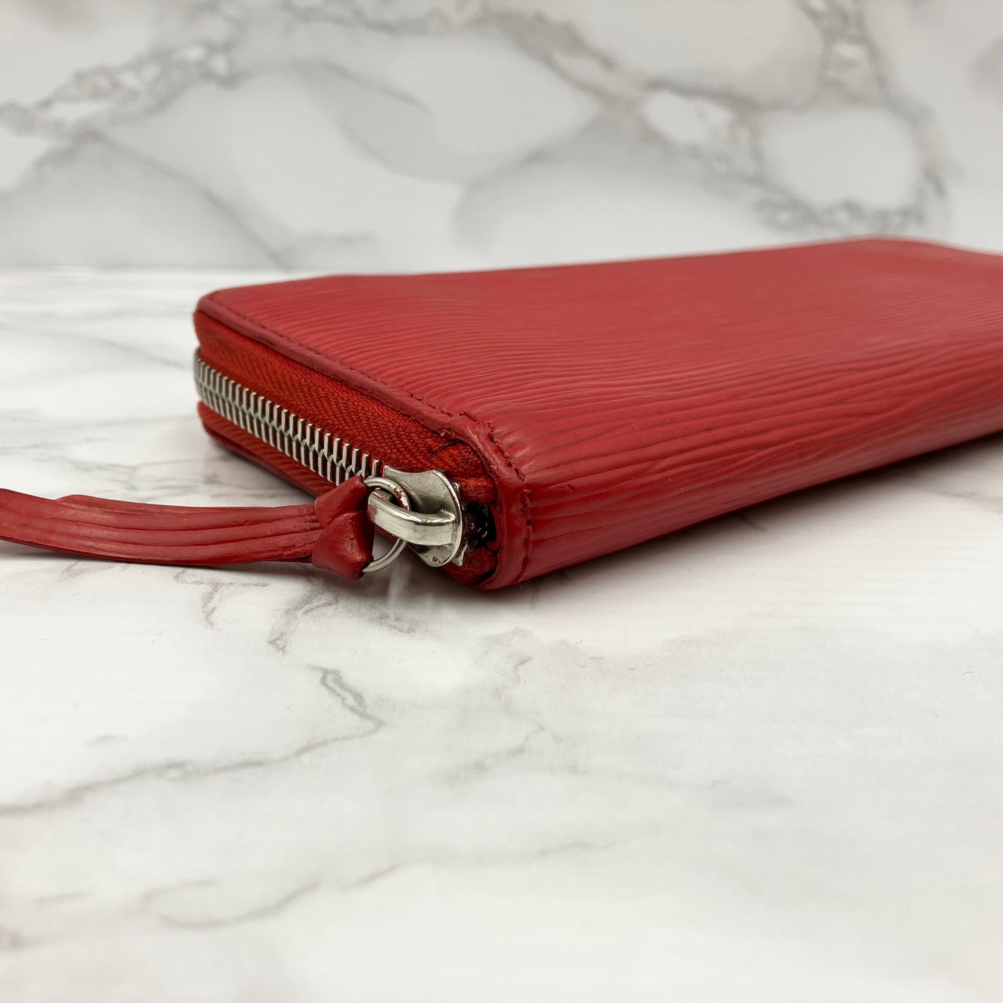 LOUIS VUITTON Epi Clemence long wallet