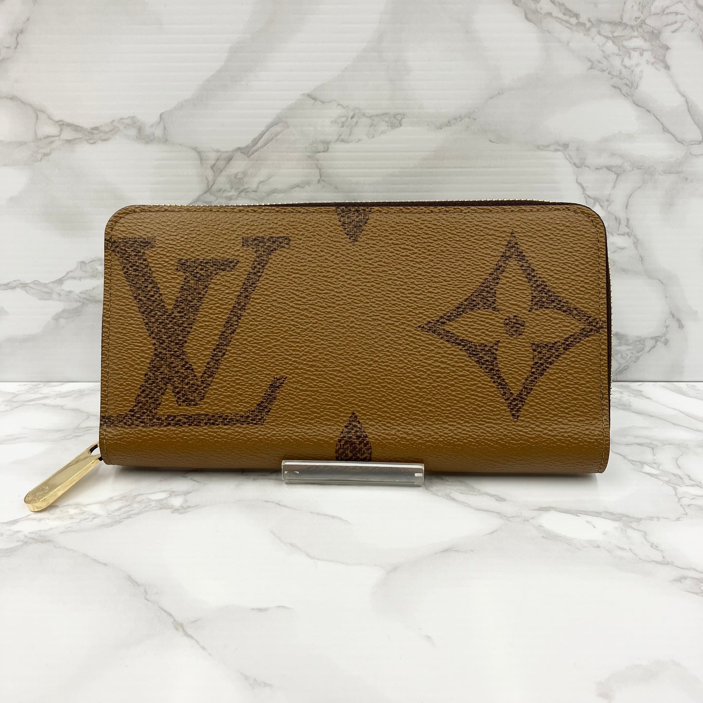 LOUIS VUITTON Monogram Giant reverse Zippy Wallet (RFID)