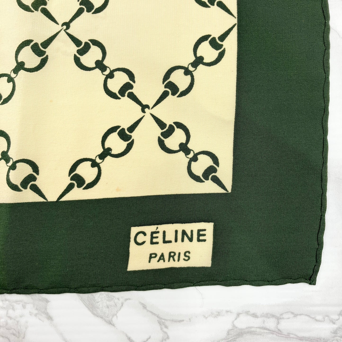 CELINE Horsebit Scarf